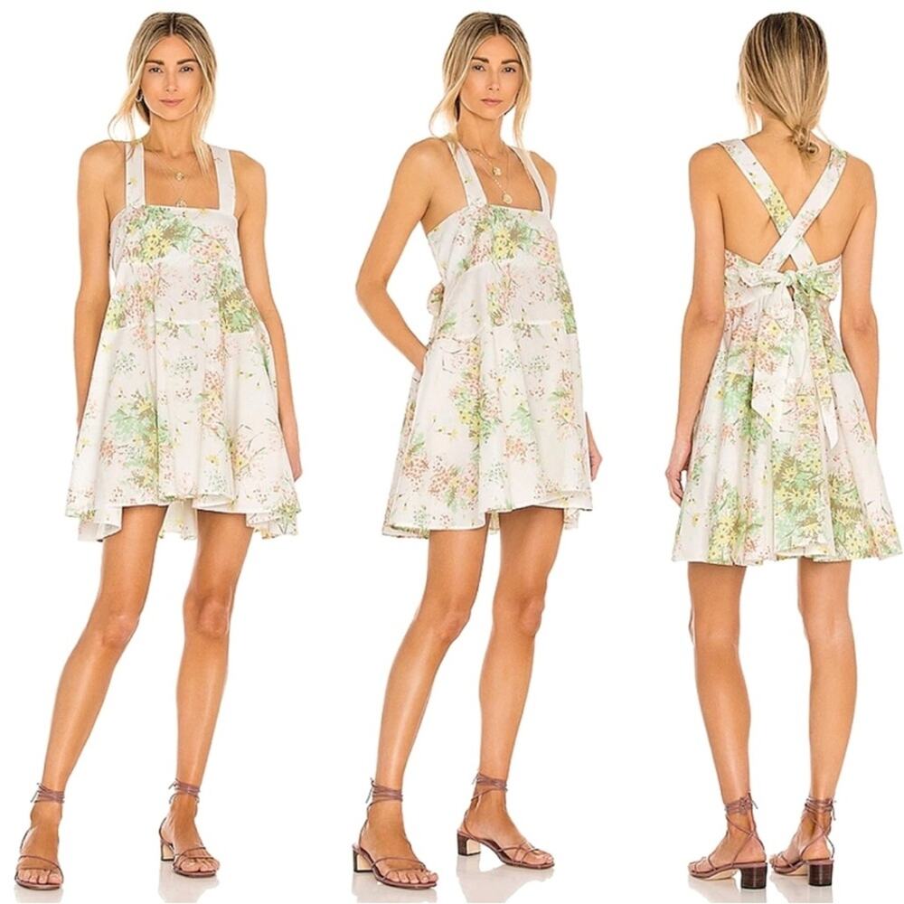 Free People Let The Sunshine In Mini Dress Small